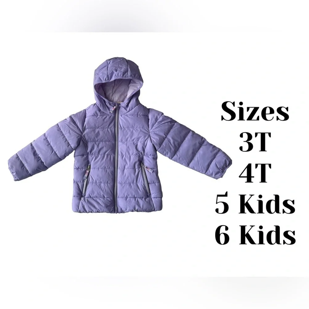 Gerry Girls Purple Bubble Jacket Size 6